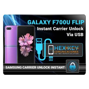 F700U Flip Samsung Instant USB Carrier Unlock