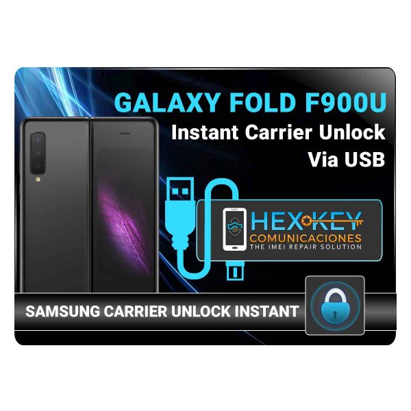 Fold F900U Samsung Instant USB Carrier Unlock