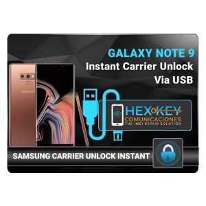 Note 9 Samsung Instant USB Carrier Unlock