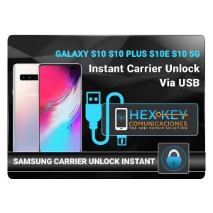 S10 S10 plus S10e S10 5g Samsung Instant USB Carrier Unlock