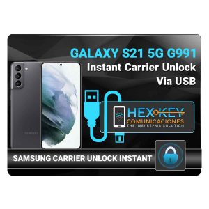 S21 5G G991 Samsung Instant USB Carrier Unlock