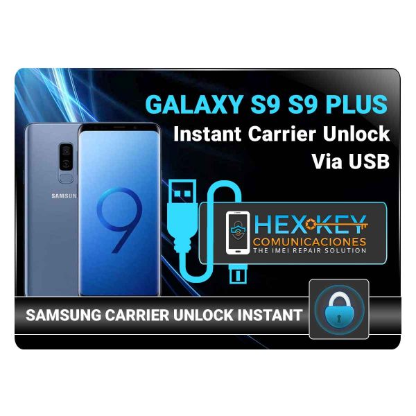 S9 S9 Plus Samsung Instant USB Carrier Unlock
