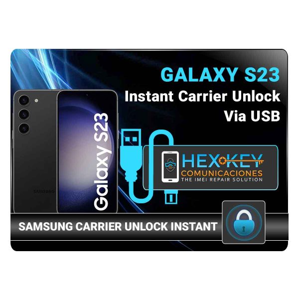 S23 Samsung Instant USB Carrier Unlock
