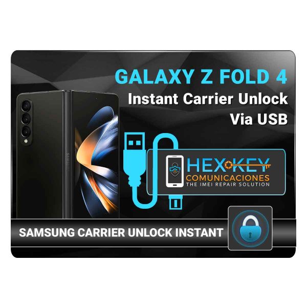 Z FOLD 4 Samsung Instant USB Carrier Unlock